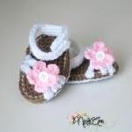 Baby Girl Crochet Strappy Sandals