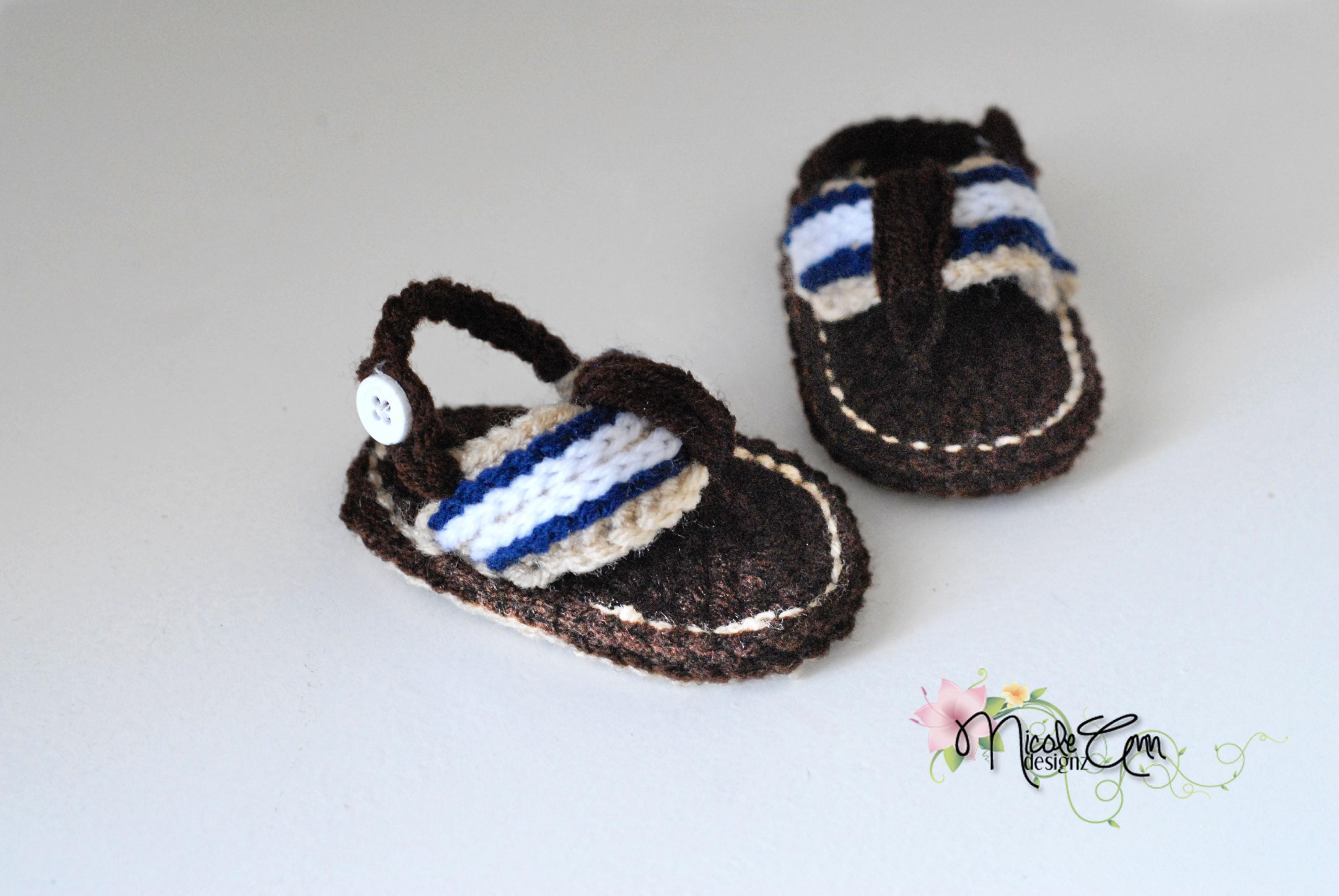 Baby Boy Flip Flop Sandals on Luulla